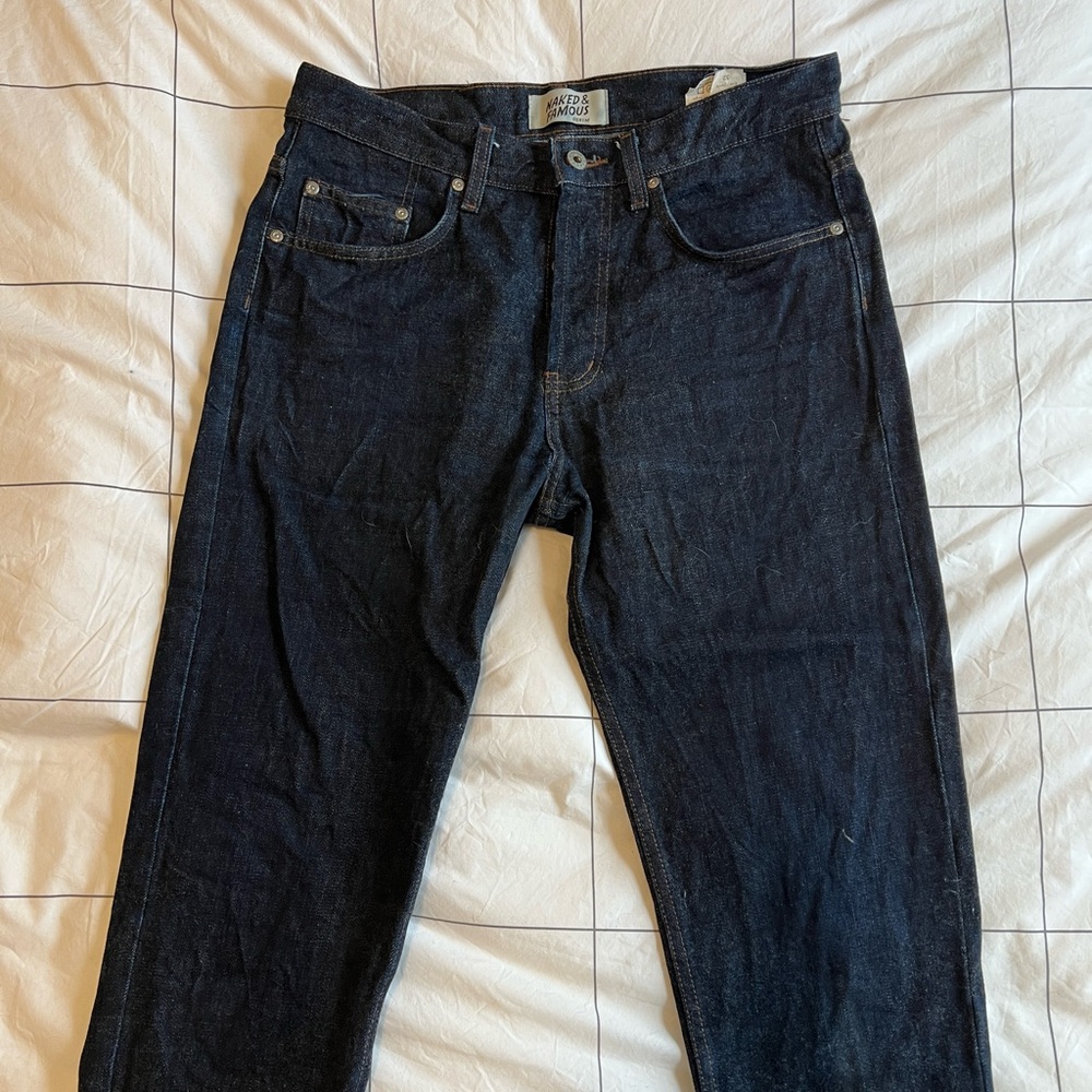 Naked and famous Easy Guy Classic Slub 32 34